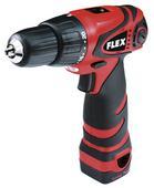 Flex Ali 10,8 G Akku-Bohrschrauber 2 Akkus 10,8V - Li-Ionen + Lampe Set 