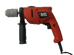 Black & Decker 500W Elektronik-Schlagbohrmaschine 