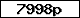 Prüfcode