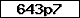 Prüfcode
