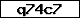Prüfcode