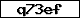 Prüfcode