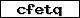 Prüfcode