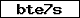 Prüfcode