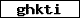 Prüfcode
