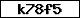 Prüfcode