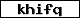 Prüfcode