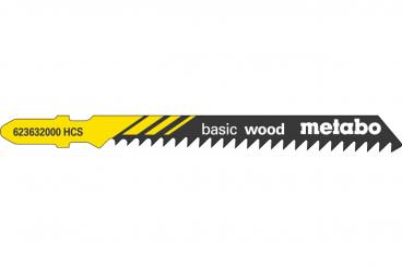 Metabo 25 Stichsägeblätter basic wood 74/ 3,0 mm 623606000 