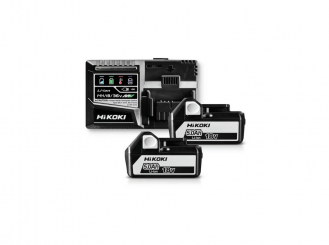 Hikoki Set 2x 18V Akku BSL1850 5,0Ah + Ladegerät UC18YSL3 B-Ware UC18YSL3WGZ 