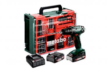 Metabo BS 18 Set Akku-Bohrschrauber 602207710 B-Ware Kunststoffkoffer 