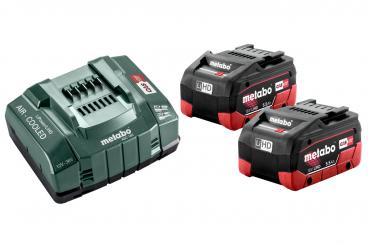 Metabo Basis-Set 2 x LiHD 5.5 Ah 685122000 ASC 145 