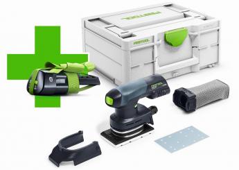 Festool Akku-Rutscher RTSC 400-Basic Ergo gratis Akkupack 577028 