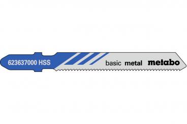 Metabo 5 Stichsägeblätter "basic metal" 51/ 1,2 mm 623637000 