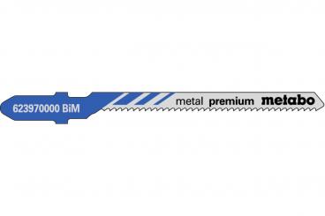 Metabo 5 Stichsägeblätter "metal premium" 57/ 1,5 mm 623970000 