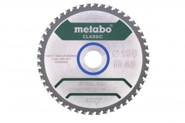 Metabo Sägeblatt "steel cut/sandwich panel - classic", 190x2,0/1,6x30 Z48 FZFA/FZFA 4° 628682000 