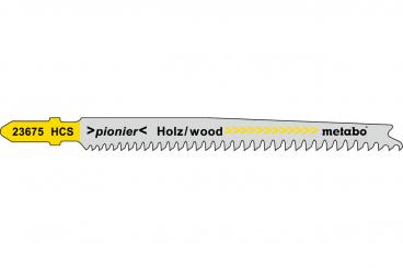 Metabo 5 Stichsägeblätter,Holz,pionier,91 mm/progr. 623675000 