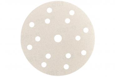 Metabo 50 Haftschleifblätter Schleifpapier 125 mm, P80, Farbe, "multi-hole" (626859000) 
