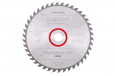 Metabo Sägeblatt "precision cut wood - professional", 250x30, Z42 WZ 15°628046000 