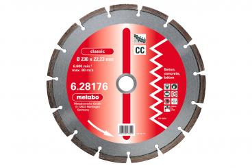 Metabo Diamanttrennscheibe 350x3,2x20,0/25,4mm classic CC Beton 628180000 