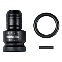 Metabo Adapter 1/2" auf 1/4" E6,3, 3-teilig, schlagfest 628837000 
