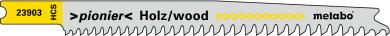 Metabo 5 U-Stichsägeblätter, Holz, Serie “pionier”, 90/ 2,0-3,0 mm progressiv, BiM, Universalschaft 623903000 