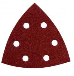 Metabo 25 Stück Haftschleifblätter 95x95mm, 6 Löcher (625697000) 