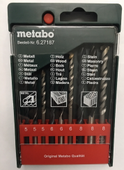 Metabo Bohrersortiment-Kassette, 9-teilig 627187000 