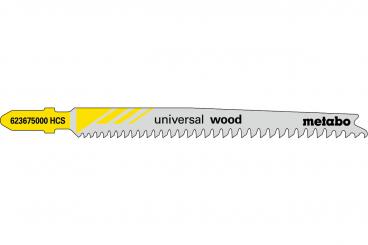 Metabo 25 Stichsägeblätter "universal wood" 91 mm/progr. 623617000 