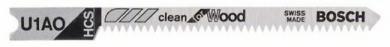 Bosch Stichsägeblatt U 1 AO für Holz - 3 Stück -  2608637724 