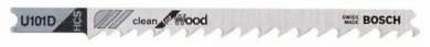 Bosch Stichsägeblatt U 101 D für Holz - 3 Stück -  2608637723 
