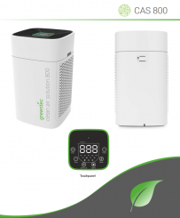 Greentec CAS 800 compact line Luftreiniger 60001 