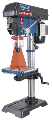Scheppach Tischbohrmaschine DP18Vario Säulenbohrmaschine 550W Standbohrmaschine 