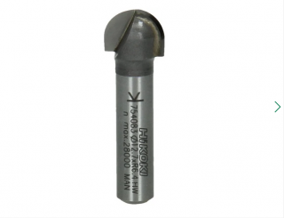 Hikoki 754083  Fräser Nutfräser S: 8mm D: 12,7mm B: 9,5mm R: 6,3mm 