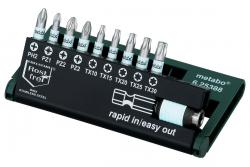 Metabo 10 tlg. Bit-Box mit Edelstahl-Bits - 625388000 