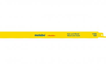 Metabo 5 Säbelsägeblätter,H+M,flexible,300x0,9mm 631407000 