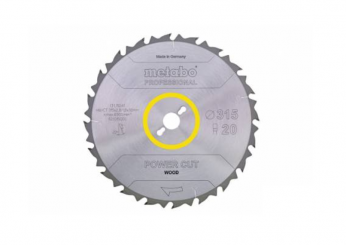 Metabo Sägeblatt power cut wood professional 400x30 Z28 FZ/FA 10° 628018000 