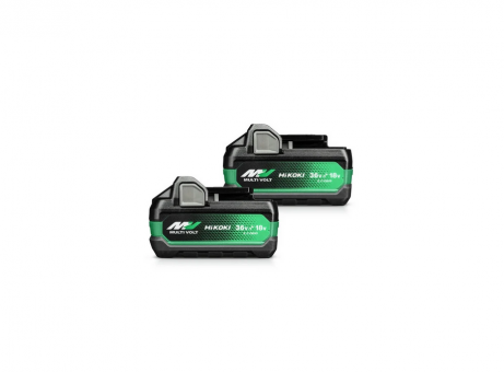 HiKOKI 2x MULTI VOLT Akkupack BSL36A18X (36V/18V - 2,5Ah/5,0Ah) 380205 