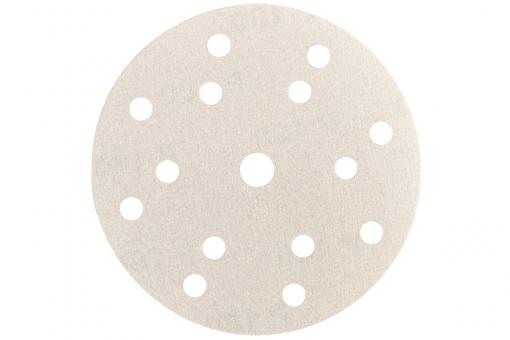 Metabo 50 Haftschleifblätter Schleifpapier 125 mm, P40, Farbe, "multi-hole" 626857000 