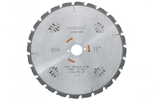 Metabo Kreissägeblatt HW/CT 190x20, 14 WZ 25° 628004000 
