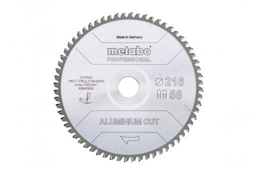 Metabo Sägeblatt aluminium cut, 305x30 Z84 FZ/TZ 5°neg (628448000) 