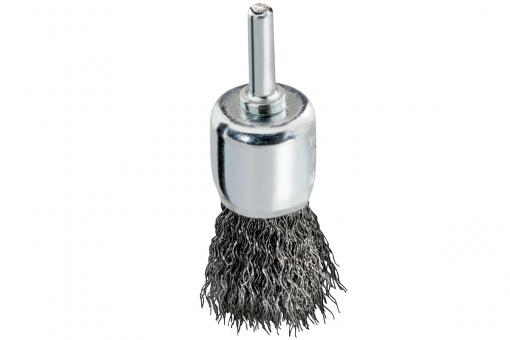 Pinselbürste 25x0,3 mm/ 6 mm, Stahl gewellt (630554000) 