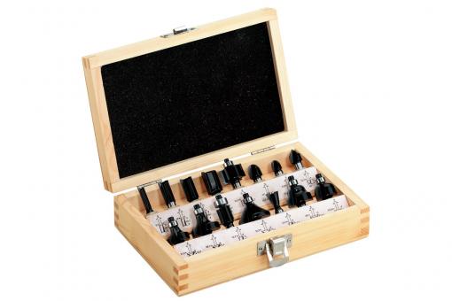 Metabo Fräsersortiment "SP", 15-teilig 631039000 